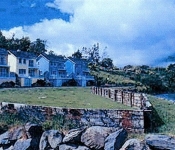 View of Houses from the Private Slipway to the River