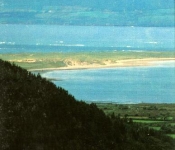 View from Mountain of Rossbeigh Beach and Countryside