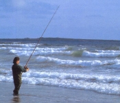 Sea Fishing at Rossbeigh,near Killorglin,Kerry