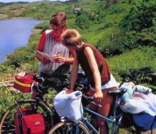 Cycling around Caragh Lake, Killorglin, Kerry